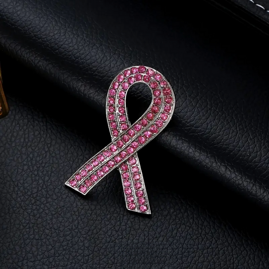Breast Cancer Awareness Brooch